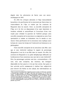 Jean-Paul SARTRe: Alterite et Corporeite