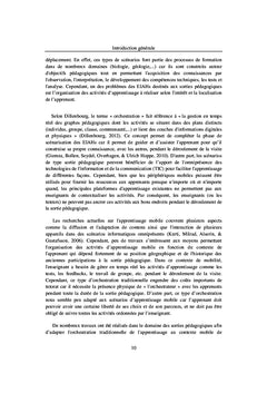 Orchestration des activités d'apprentissage mobile