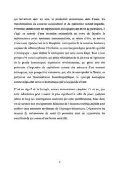 La Complexité sanitaire. Une Synergie éconogique