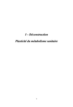 La Complexité sanitaire. Une Synergie éconogique
