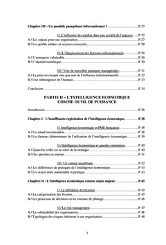Intelligence economique et strategie d'entreprise