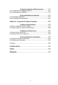 Intelligence economique et strategie d'entreprise
