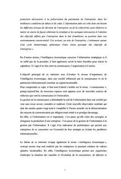 Intelligence economique et strategie d'entreprise