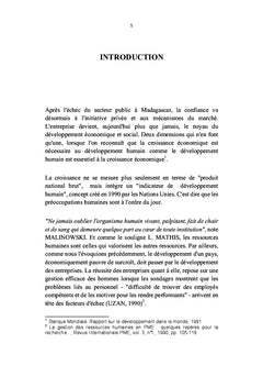 Les aspects contingents de la gestion des ressources humaines