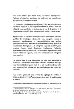 Les aspects contingents de la gestion des ressources humaines