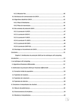 Amélioration du protocole LEACH par les Techniques Soft Computing