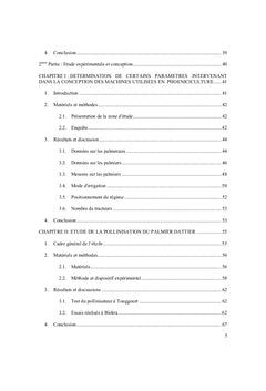 La mecanisation de la culture du palmier dattier