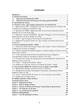 Développement durable : rôles et pratiques des ONG de développement
