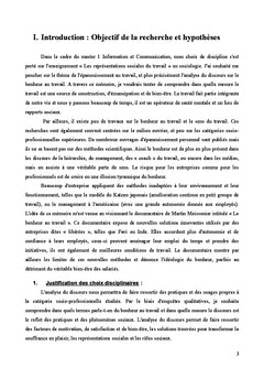 Analyse du discours sur le bonheur au travail