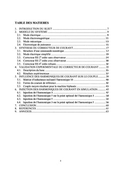 Commande d'une machine à reluctance variable synchrone