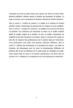 Commande d'une machine à reluctance variable synchrone