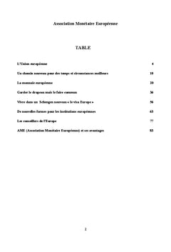 Association monétaire européenne