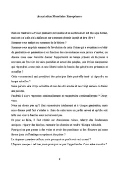 Association monétaire européenne