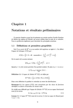 Problème parabolique anisotrope