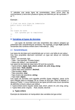 Initiation au Langage Orienté Objet C#