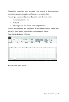 Gestion d'un facturier avec Ms excel