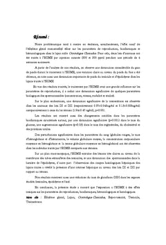 Evaluation des effets nefastes de l'ethylene glycol monomethyl ether