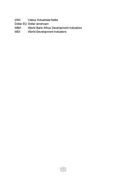 Dette exterieure et croissance economique de la cote d'ivoire