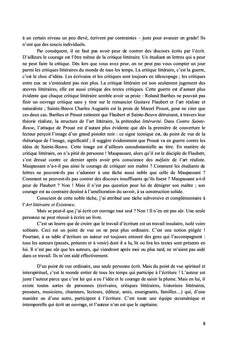 Art littéraire et Existence