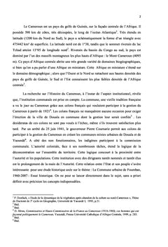La Commune de Foumban dans la Coopération Décentralisée