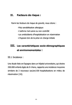 Prise en charge de l'exacerbation sévère d'asthme chez l'enfant