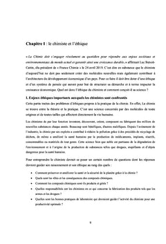 Je suis chimiste et j'entreprends