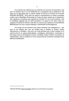 Décentralisation et développement en RDC