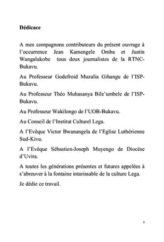 Le mystère des contes ancestraux Lega