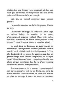 Le mystère des contes ancestraux Lega