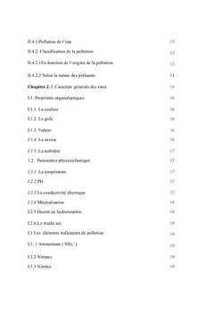 Eau : composition chimique et pratique d'analyse