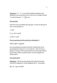 Le groupe du Rubik's Cube (Tome I)