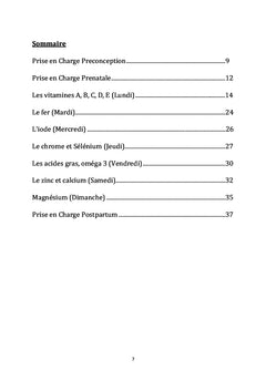 Les micronutriments et la grossesse