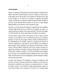 Etude de conditions écologiques d'Afzelia bipindensis Harms (Fabaceae)