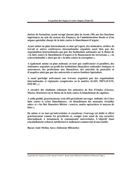 La Gestion des risques et des cyber risques Tome II