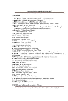 La Gestion des risques et des cyber risques Tome II