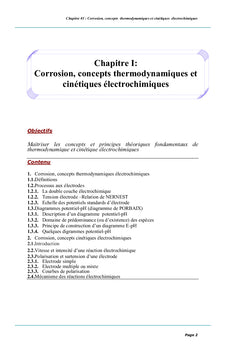 Corrosion et moyens de protection