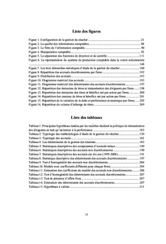 Contribution à la connaissance de la gestion du résultat