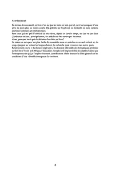 L'Afrique en développement. Pistes de réflexions. Tome 4