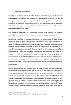 Méthodes de recherche scientifique