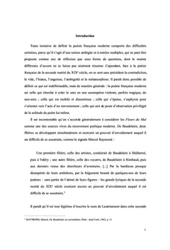 Une Vision Poétique de Lautréamont