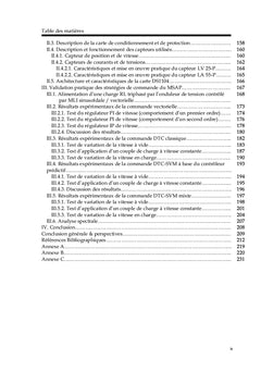 Commandes Vectorielles des MSAP, Simulation et Pratique