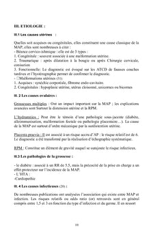 Menace d'accouchement prématuré et tocolytiques