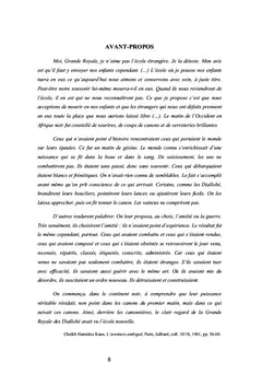 La crise de l'éducation