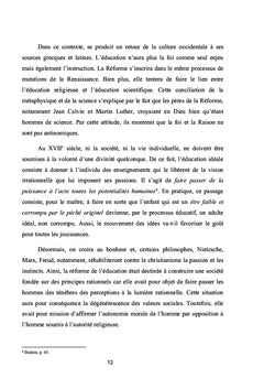 La crise de l'éducation
