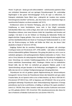 Die Anfänge der Apomixisforschung - eine kommentierte Bibliographie