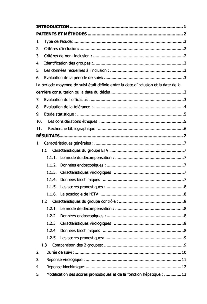 Efficacité de l'entécavir dans la cirrhose postvirale B décompensée