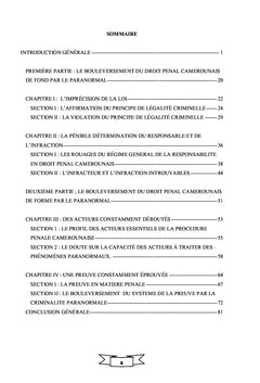 Le droit pénal camerounais à l'épreuve de la sorcellerie