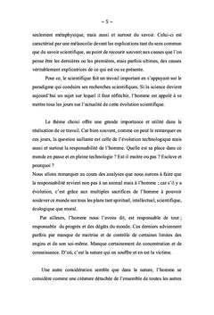 Le devenir de l'homme dans la responsabilité