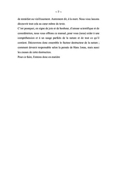 Le devenir de l'homme dans la responsabilité