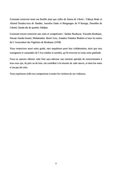 Communication et crises sociales à caractères religieux au Niger